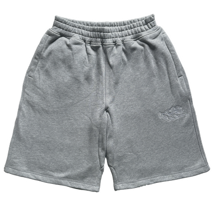 OG GRAFFITI SWEATSHORTS (GUNMETAL GREY)